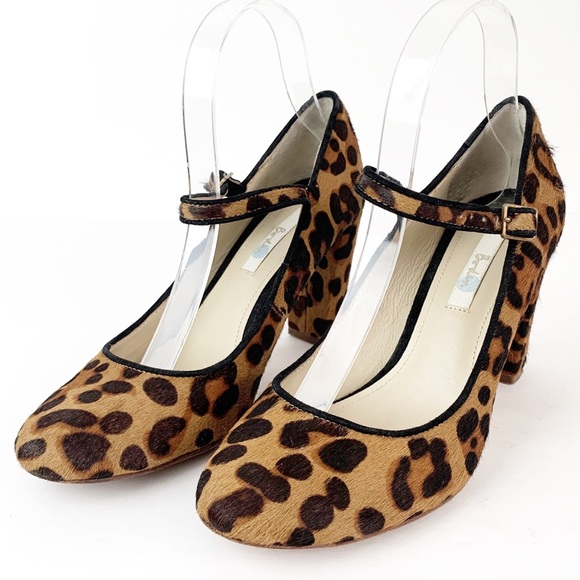Boden Shoes - Boden Animal Print Leather Heels Shoes SZ 38/8